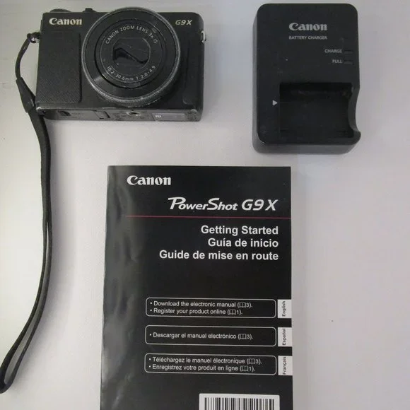 CANON POWERSHOT G9X BUNDLE FOR PARTS/NOT WORKING (please read) - Picture 14 of 16